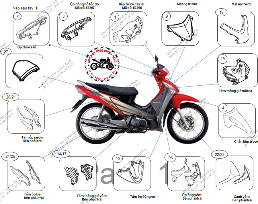 Chọn phiên bản nào giữa 2 dòng Future 125 Fi 2013 và Future 125 Fi 2015